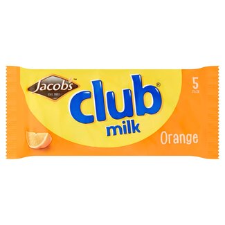 Jacob's Jacob's Club Milk Orange 36x5x22g THT: 07-10-2024