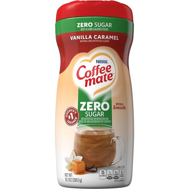 Coffee-Mate Coffee-Mate Vanilla Caramel Zero Sugar 6x289g