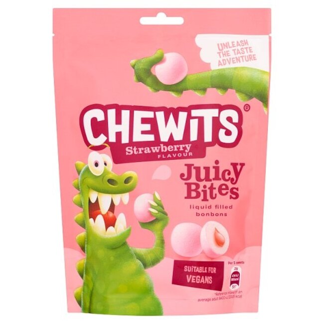 Chewits Chewits Strawberry Juicy Bites 10x115g