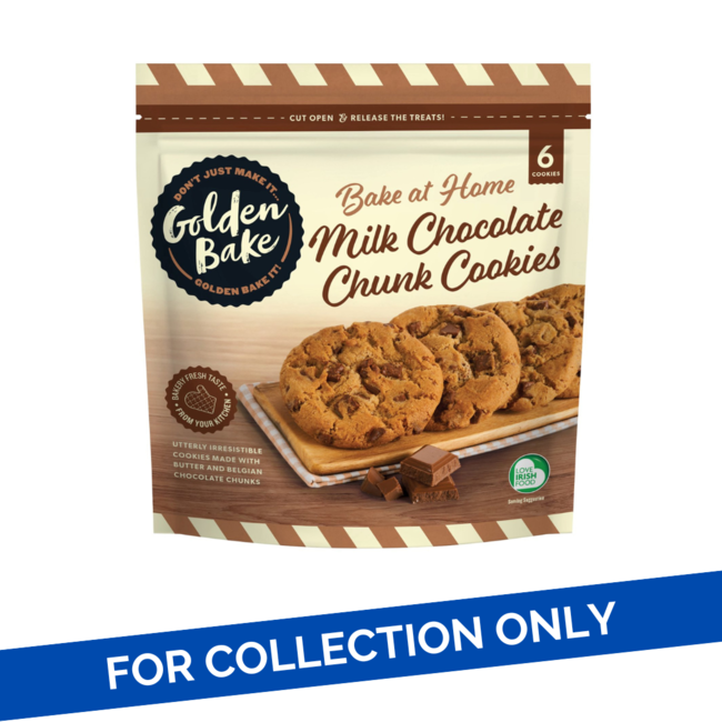 Golden Bake Ltd Golden Bake Milk Chocolate Chunk Cookies 10x270g