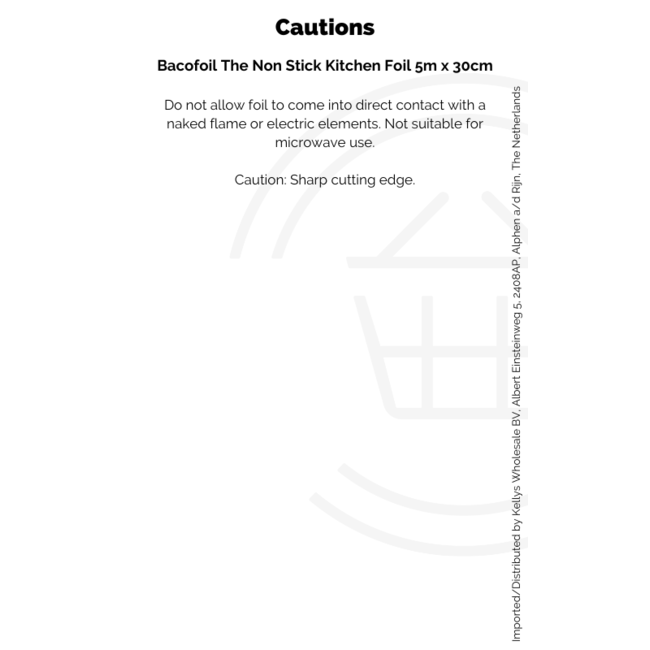 Bacofoil The Non Stick Kitchen Foil 24x5m (300mm)