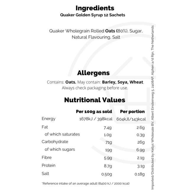 Quaker Oats So Simple Variety 9pk 6x9x33g