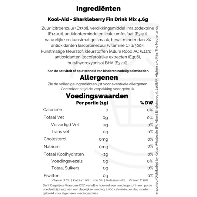 Kool-Aid Sharkleberry 48 Sachets