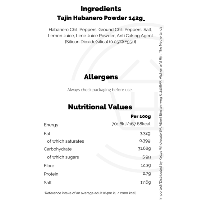 Tajin Chili Powder 24x142g