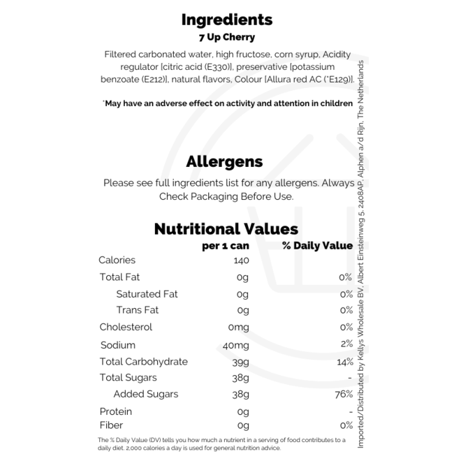 7 Up Cherry 12x355ml
