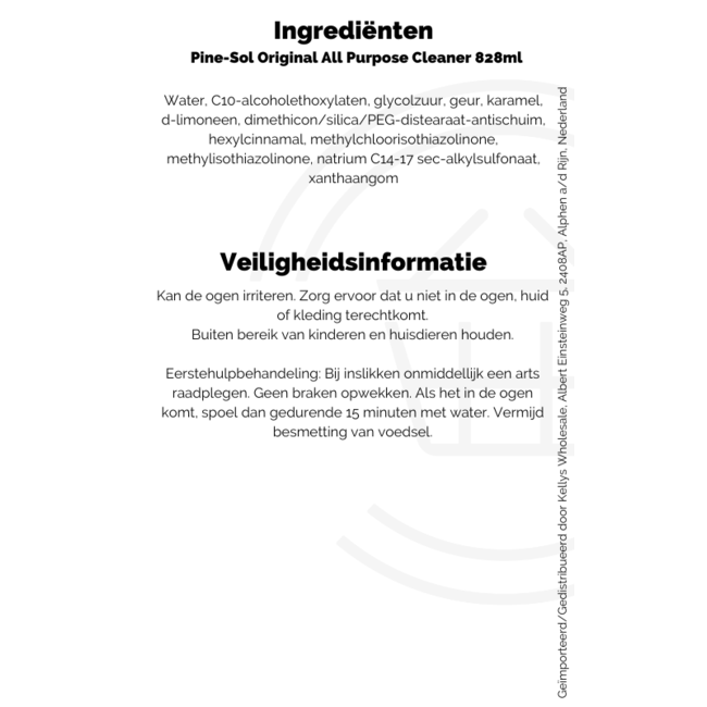 Pine-Sol Original All Purpose Cleaner 12x828ml