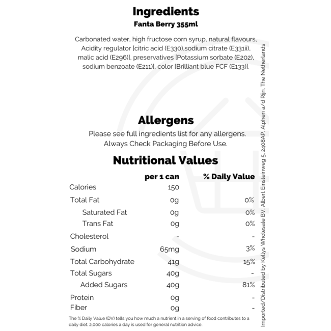 Fanta Berry 12x355ml