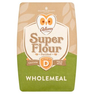 Odlums Odlums Super Flour Wholemeal 15x1kg BBD: 23-11-2024