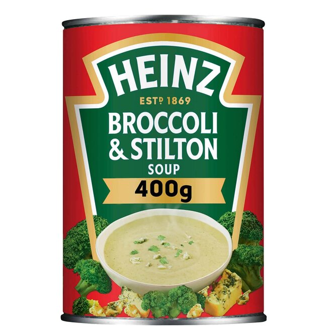 Heinz Heinz Broccoli & Stilton Soup 24x400g