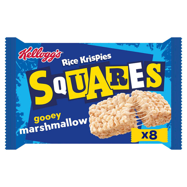 Rice Krispies 8pk Squares Marshmallow 5x224g