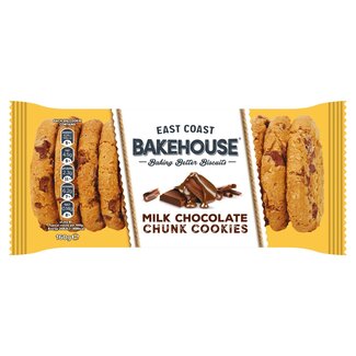 East Coast Bakehouse East Coast Bakehouse Milk Chocolate Chunk Cookies 12x160g
