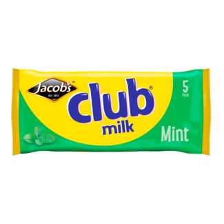 Jacob's Jacob's Club Milk Mint 36x5x22g