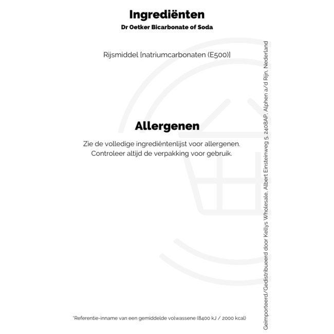 Dr Oetker Bicarbonate of Soda 4x200g
