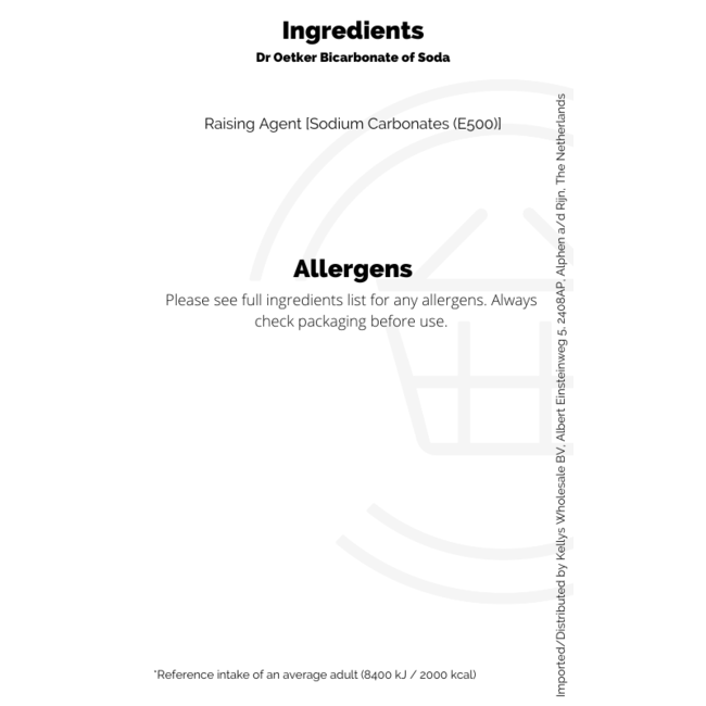 Dr Oetker Bicarbonate of Soda 4x200g