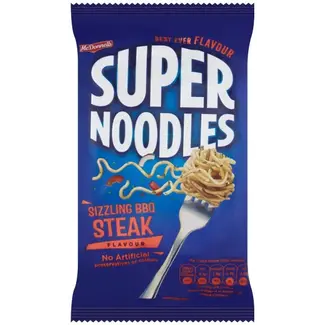 McDonnells McDonnells Super Noodles BBQ Steak 24x85g