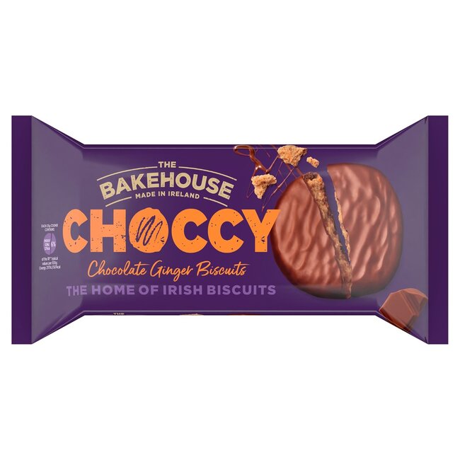 East Coast Bakehouse Bakehouse Choccy Chocolate Ginger Cookies 12x200g