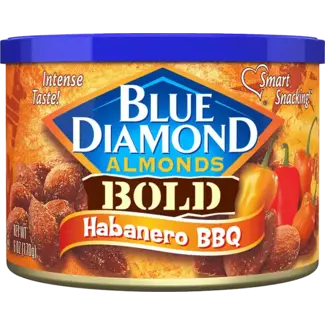 Blue Diamond Blue Diamond Bold Habanero BBQ 12x170g Almond Nuts