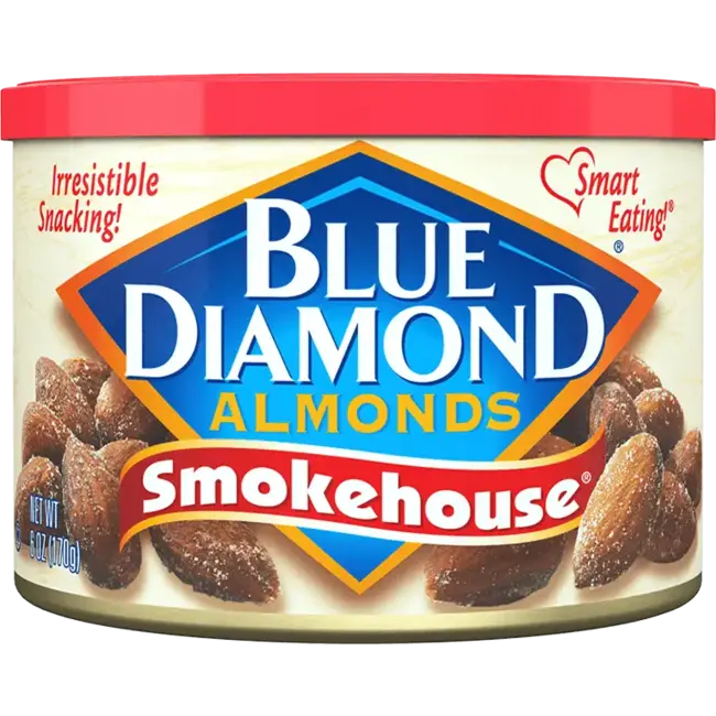 Blue Diamond Blue Diamond Smokehouse 12x170g Almond Nuts