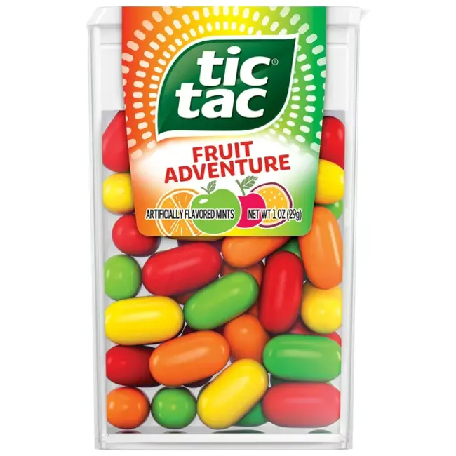 Tic Tac Tic Tac Fruit Adventure 12x28g