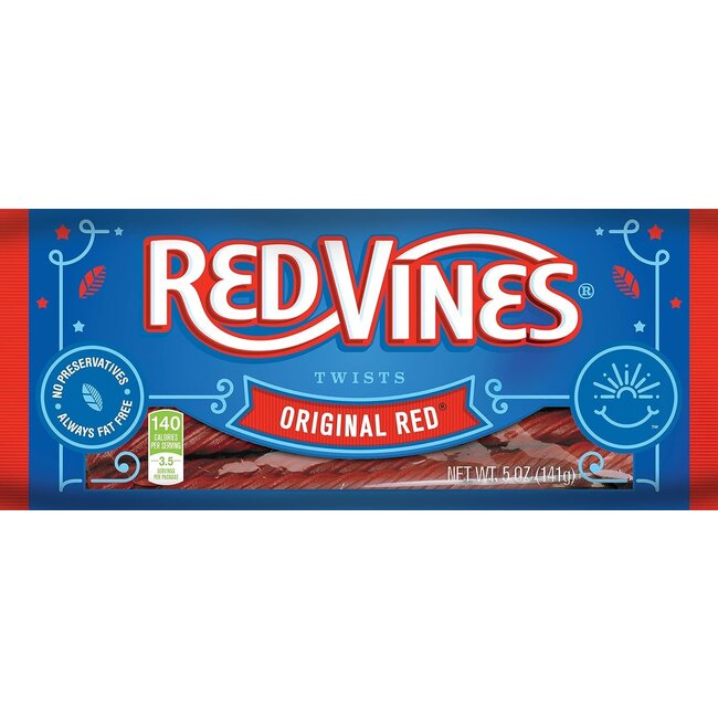 Red Vines Red Vines Original Red Twists Tray 12x141g