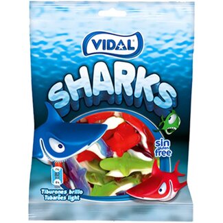 Vidal Vidal Jelly Sharks 14x90g