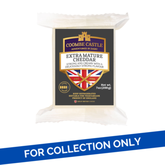 Coombe Castle Coombe Castle Extra Mature Cheddar 12x200g BBD: 11-09-2024