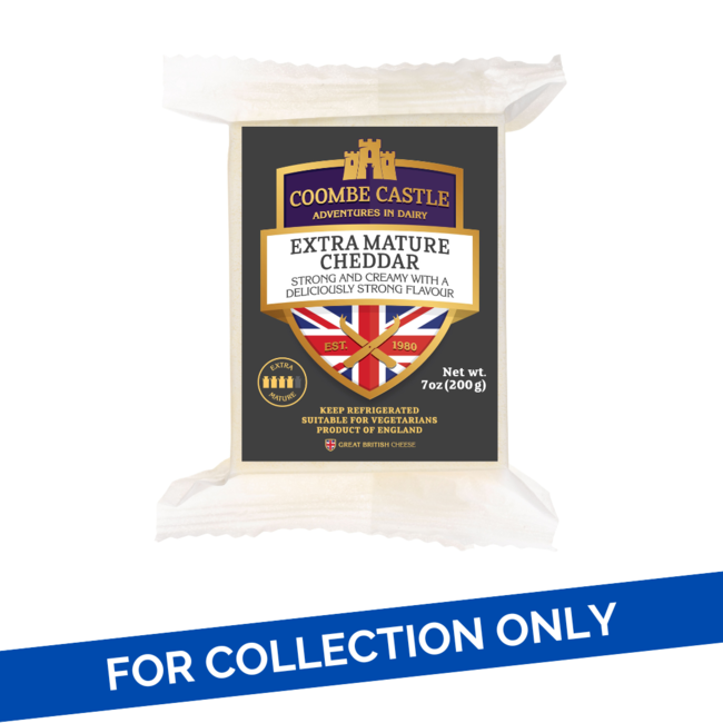 Coombe Castle Coombe Castle Extra Mature Cheddar 12x200g