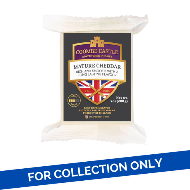 Coombe Castle Coombe Castle Mature White Cheddar 12x200g