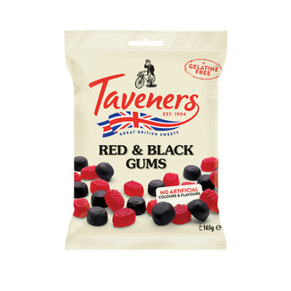 Taveners Taveners Red & Black Gums 12x165g