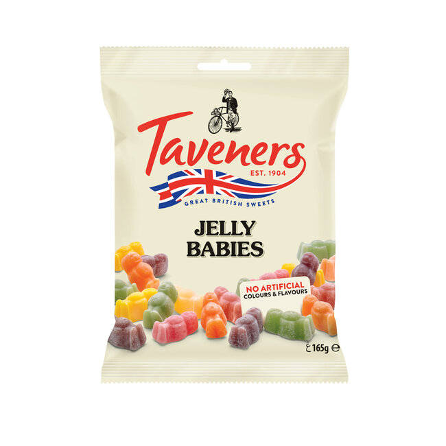 Taveners Taveners Jelly Babies 12x165g