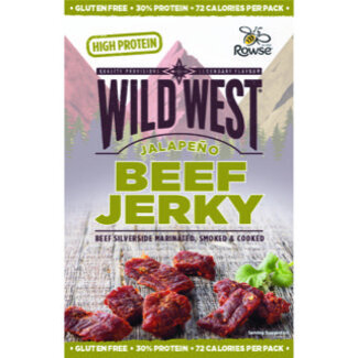 Wild West Wild West Jalapeno Beef Jerky 16x25g