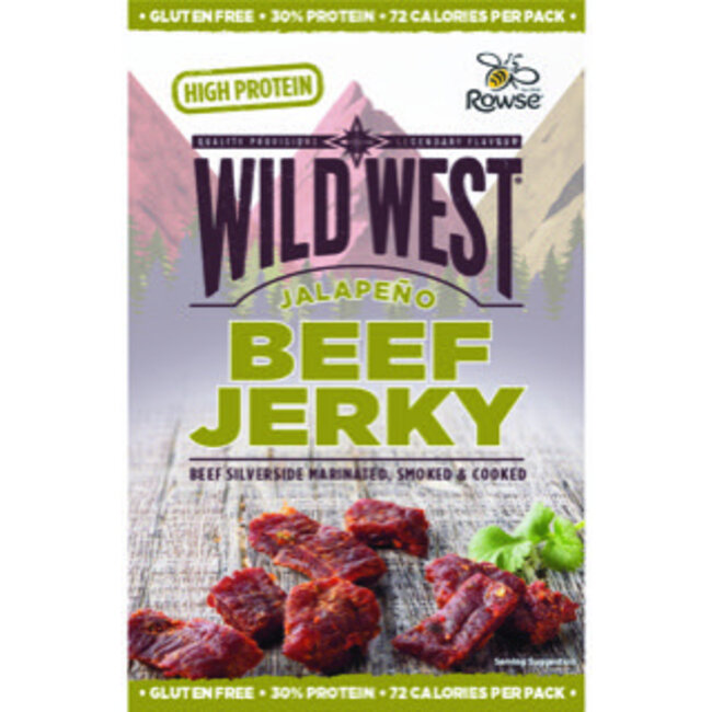 Wild West Wild West Jalapeno Beef Jerky 16x25g