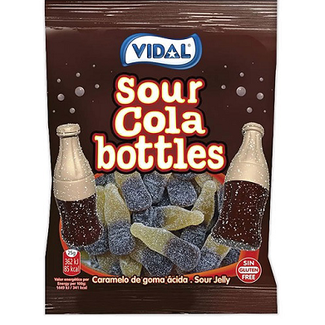 Vidal Vidal Sour Cola Bottles 14x100g