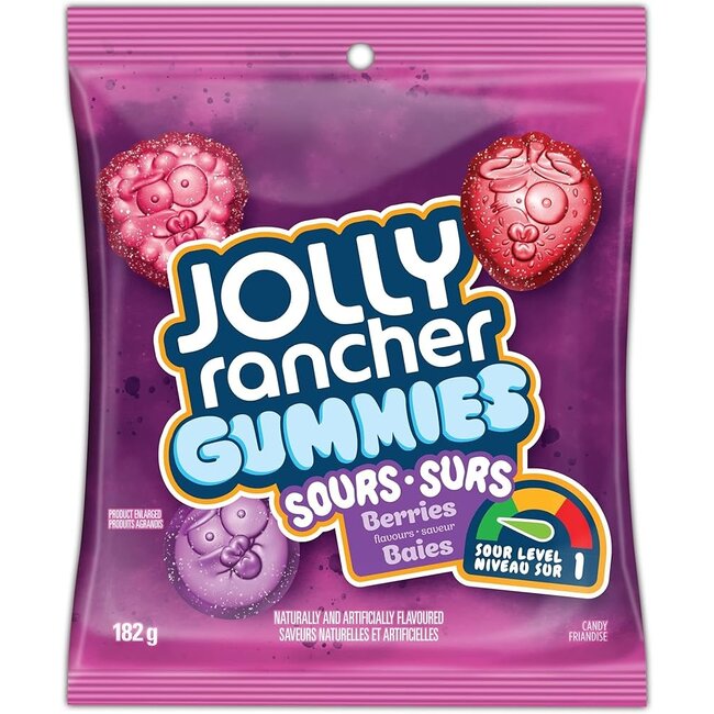 Jolly Rancher Jolly Rancher Gummies Sours Berries 10x182g