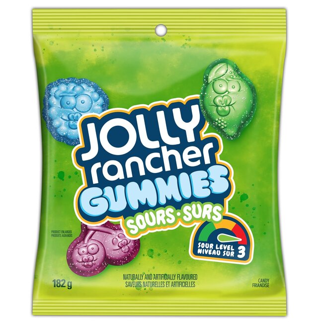 Jolly Rancher Jolly Rancher Gummies Sours Original 10x182g