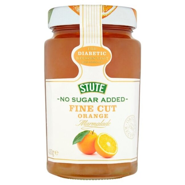 Stute Stute Diabetic Marmalade Fine Cut Orange 6x430g