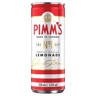 Pimm's Pimm's & Lemonade Ready to Drink Premix ABV5.4% 12x250ml