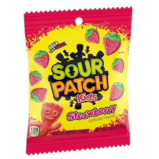 Sour Patch Kids Sour Patch Kids Strawberry Pouch 12x102g