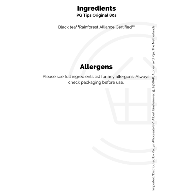 PG Tips 12x80's