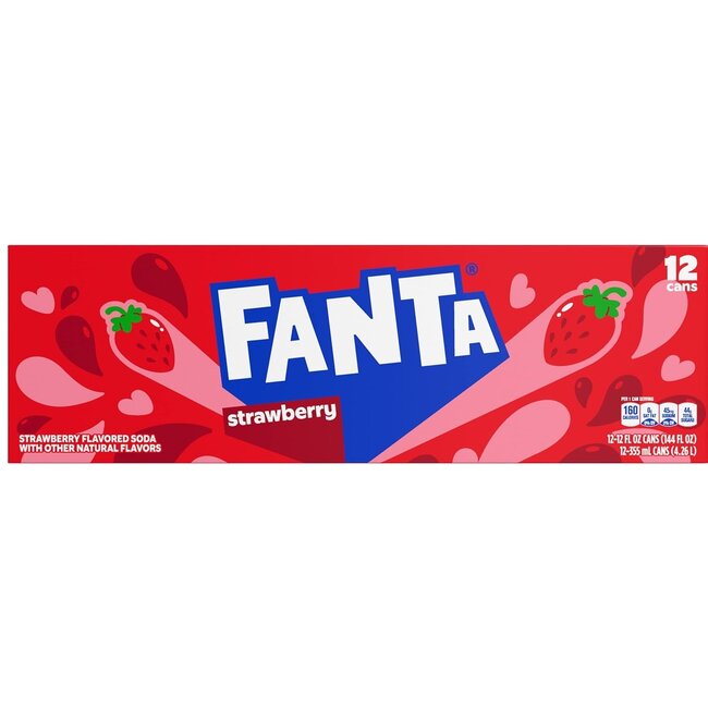 Fanta Strawberry 12x355ml