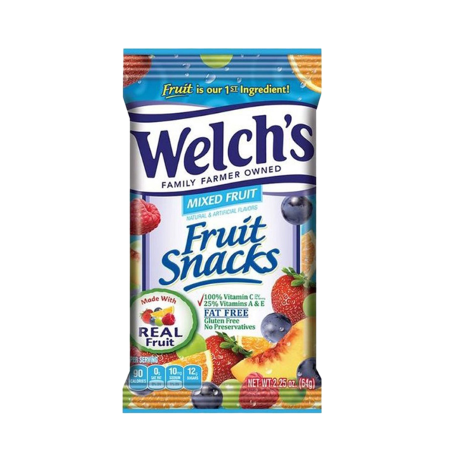 Welch's WELCH’S  Fruit Snacks Mixed Fruits 48x64g THT: 07-06-2024