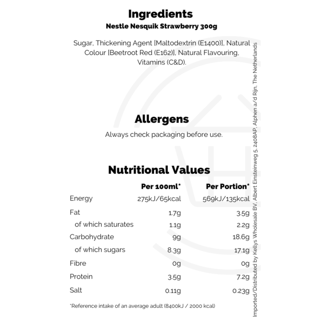 Nesquik Strawberry 10x300g