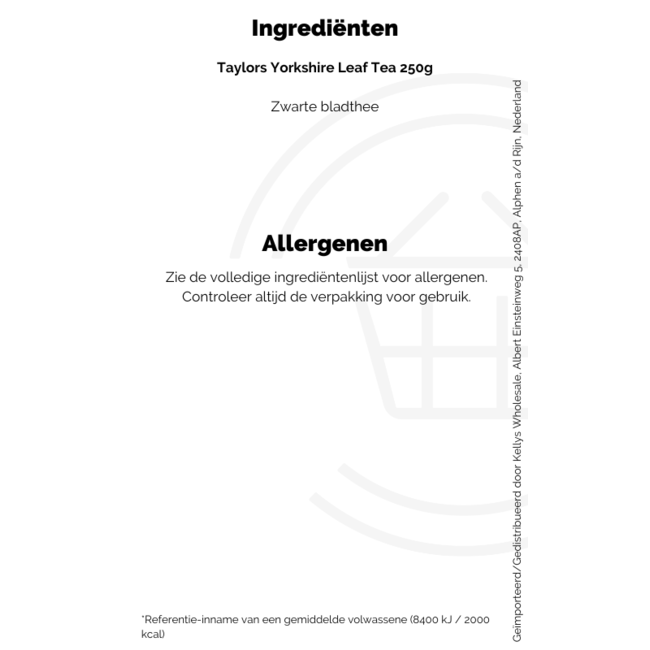 Taylors Yorkshire Tea Loose 6x250g