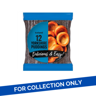 Iceland Iceland 12 Yorkshire Puddings 22x217g