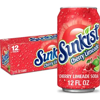 Sunkist Sunkist Cherry Limeade 12x355ml