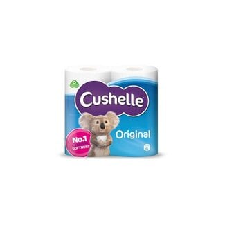 Cushelle Cushelle White Toilet Tissue 4x6roll