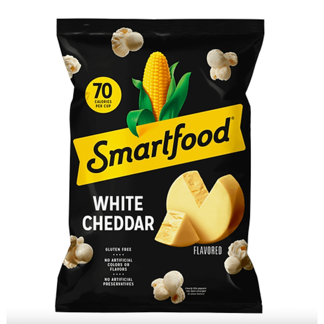 Smartfood Smartfood White Cheddar Popcorn 12x156g BBD: 31-10-2024