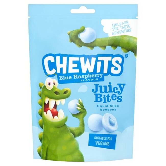 Chewits Blue Raspberry Juicy Bites 10x115g