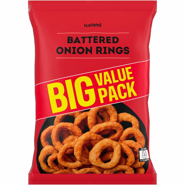 Iceland Battered Onion Rings 16x600g