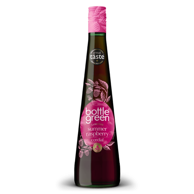 Bottle Green Summer Raspberry Cordial 6x500ml